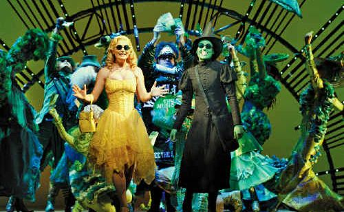 Lucy Durack and Jemma Rix in Wicked. Lucy Durack and Jemma Rix in Wicked.